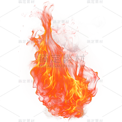 通用红色火焰火花火苗免抠元素