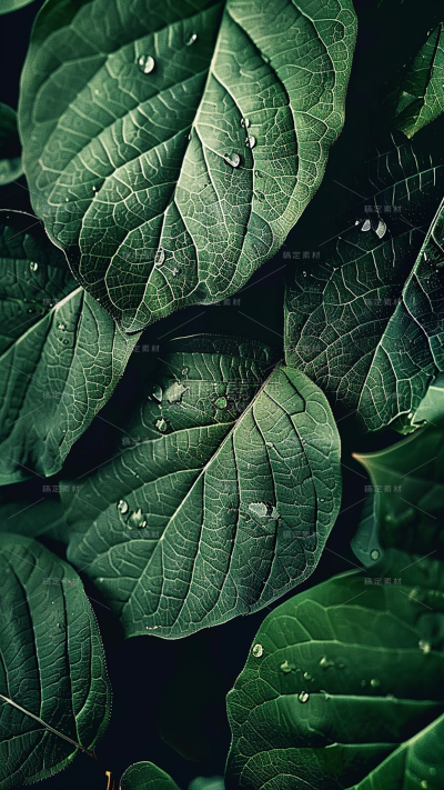 植物通用实景平铺树叶背景场景图片素材
