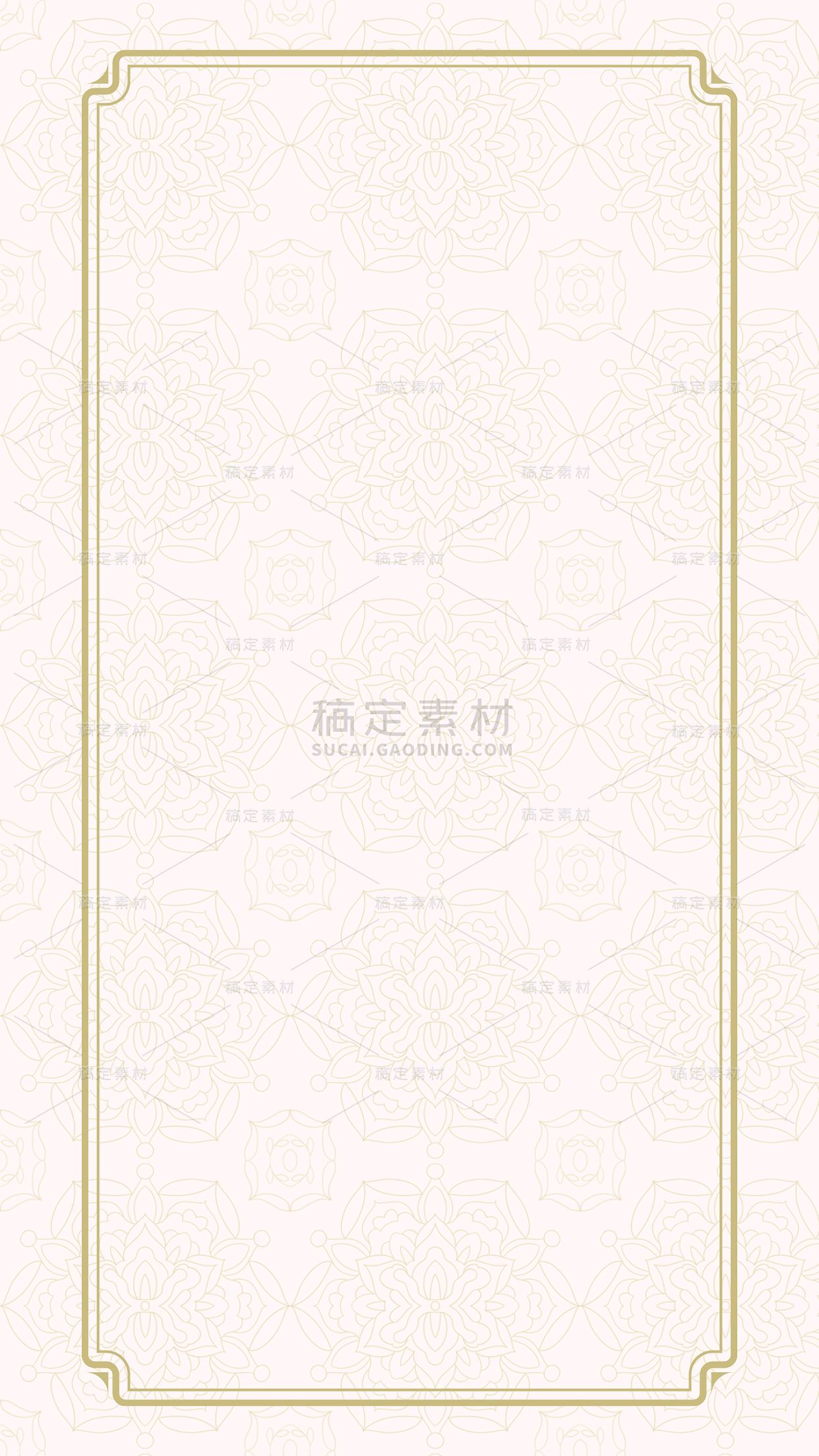 通用边框底纹线条边框背景静态素材