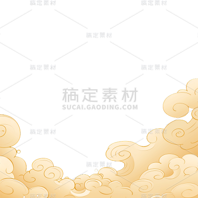 气象系列AI新国风手绘祥云
