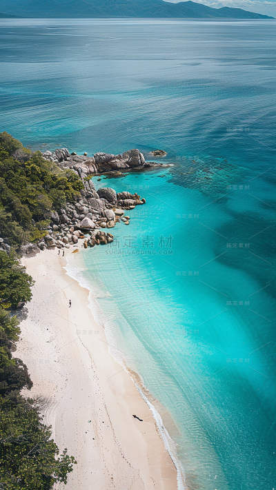 二十四节气立夏通用实景大海沙滩背景场景图片素材