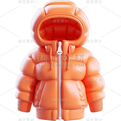 服饰服装3D立体C4D衣服T恤冬季夏季卫衣外套元素素材