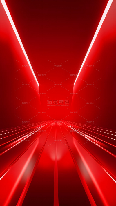 促销系列创意红色渐变线条背景