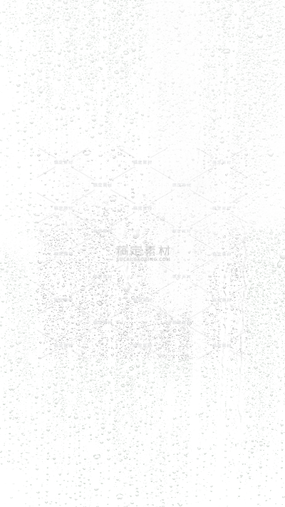 特效系列写实感立体平铺细密水滴水珠元素
