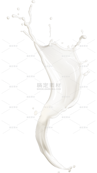 常规系列合成动态效果牛奶/果汁水通用元素素材