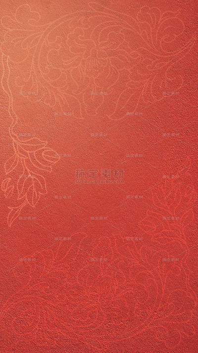 背景系列手绘中式火焰图腾背景