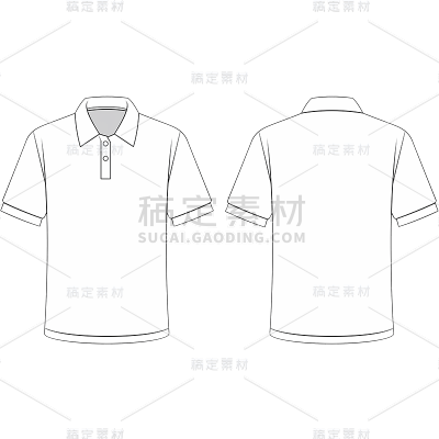 简约上衣衣服短袖样机