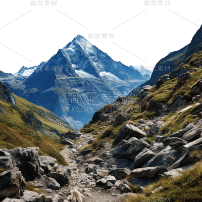 写实风山脉静态贴纸
