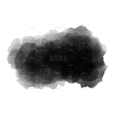 中国风水墨感毛笔书法笔刷（td）