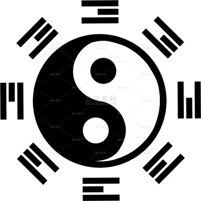 中国风传统太极八卦元素（td）