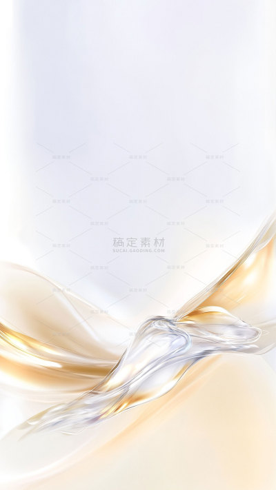 常规背景系列简约感液态流动背景