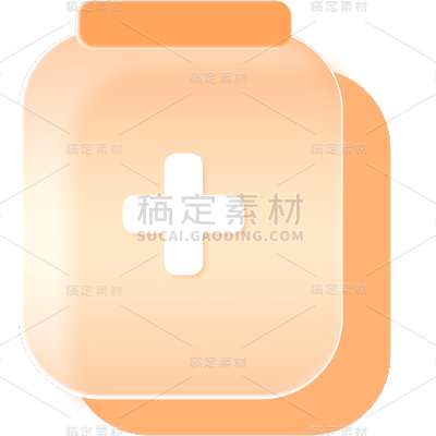 图标系列毛玻璃医疗图标
