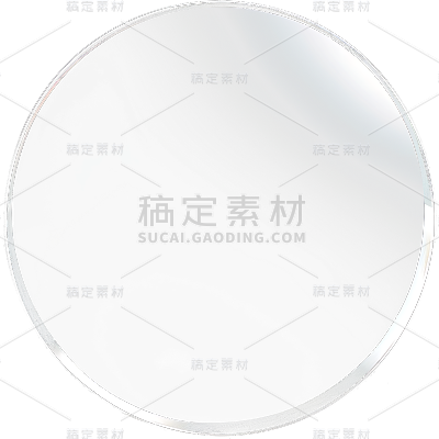 通用玻璃几何圆形装饰元素