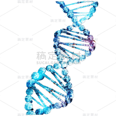 3D基因系列彩色染色体贴纸
