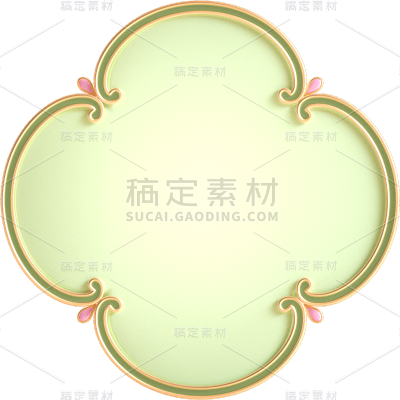 通用电商促销中国风中式标题边框元素素材