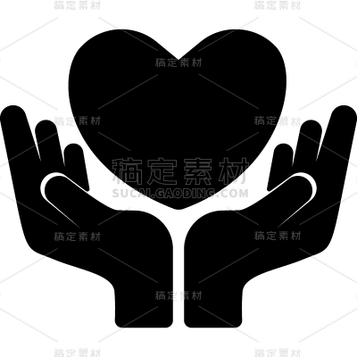 人物系列-通用-握手矢量图标贴纸
