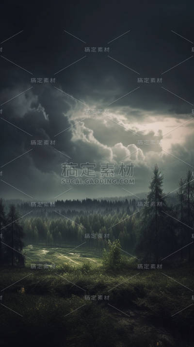 乌云天气云朵