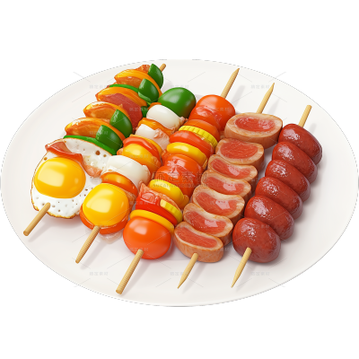 美食3D食物元素