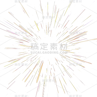 特效通用中心放射光线元素素材