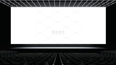 样机系列实景感电影院场景样机（td）