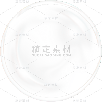 通用圆形透明气泡元素素材贴纸