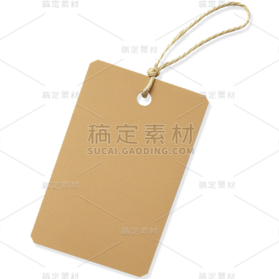 促销通用实景吊牌标签元素素材