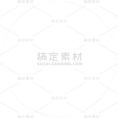通用白色透明气泡冒泡元素贴纸