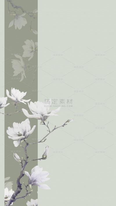 2403SCTP-中国风AI（内部）-通用（无策划）-古风花朵背景AI套系通用图片（内部）