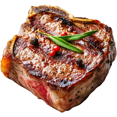 美食写实西餐牛排元素
