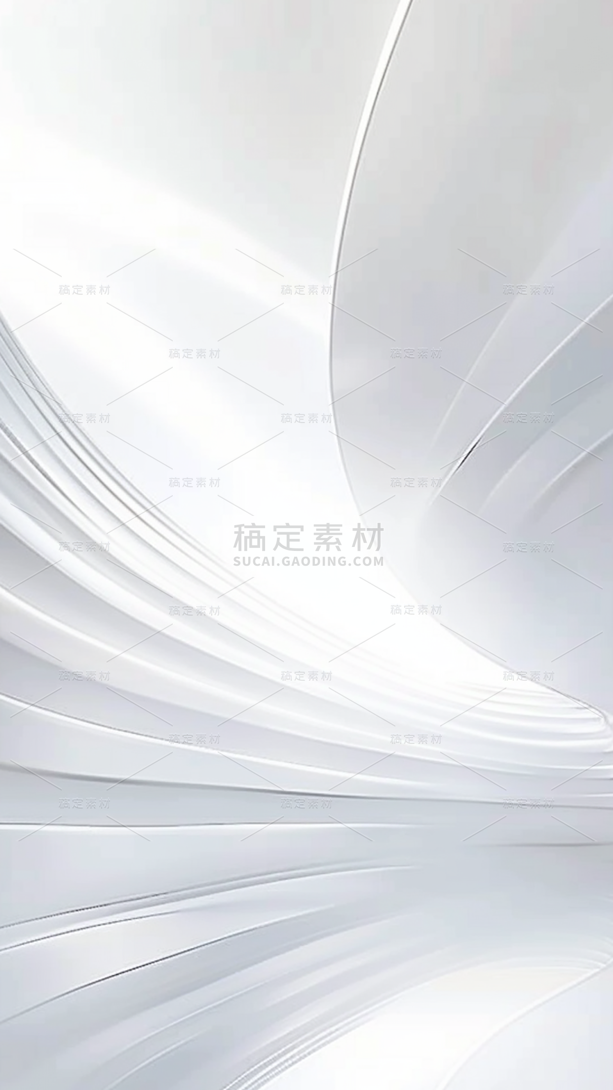 通用简约白色线条曲线背景素材