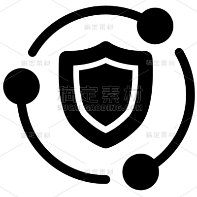图标系列矢量简约计算机手机安全功能图标（td）