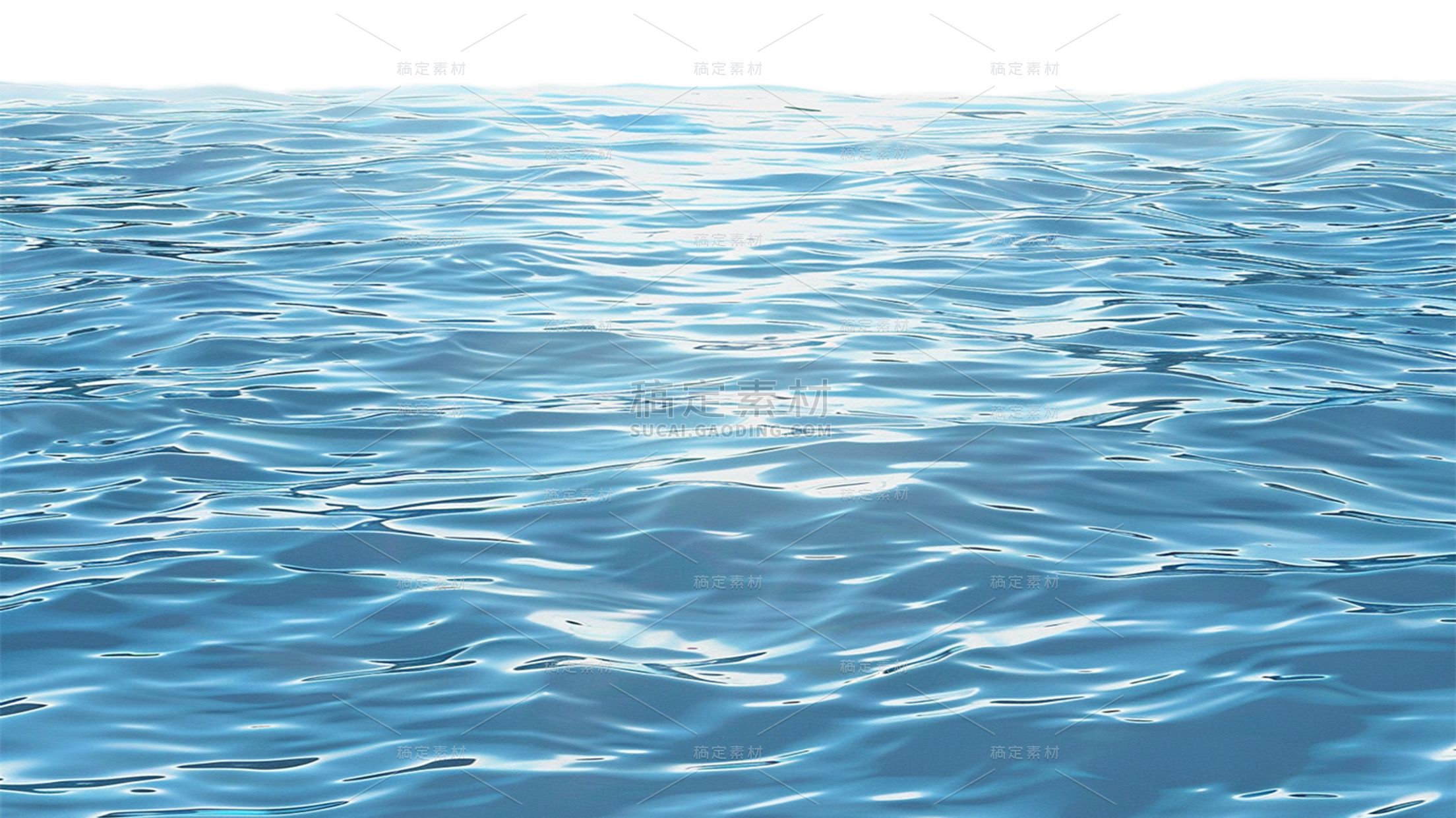 风光实景水面海面元素素材