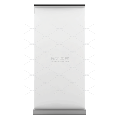 样机系列空白易拉宝展架元素贴纸（td）