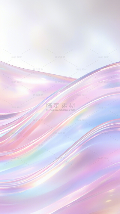 背景系列梦幻粉色流体玻璃背景