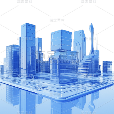 3D立体三维科技城市