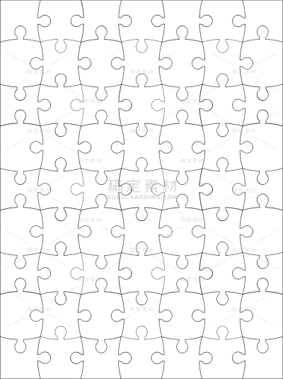 常规通用简约拼图背景素材