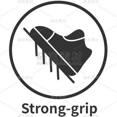 电商服饰箱包鞋靴性能图标黑色矢量图标元素素材