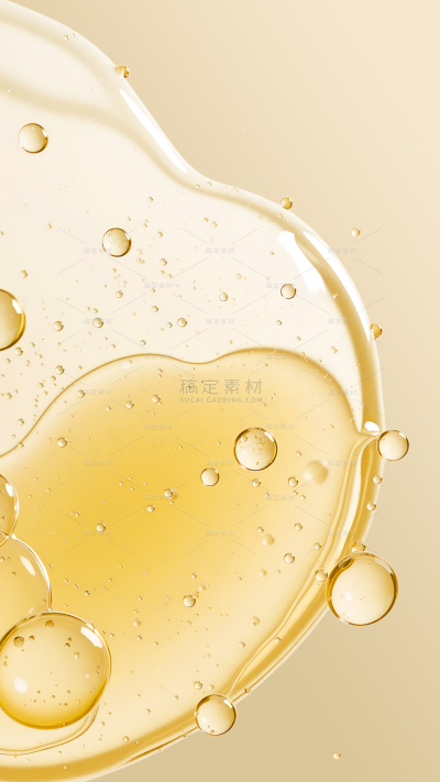 特效系列高透精油水油分子背景