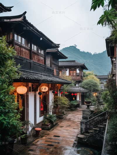 民宿别墅建筑