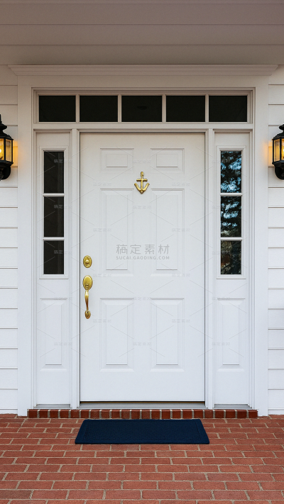 建筑系列雅致感住宅入户门（td）
