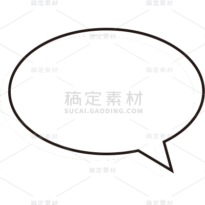 简约对话框气泡框聊天框文本框