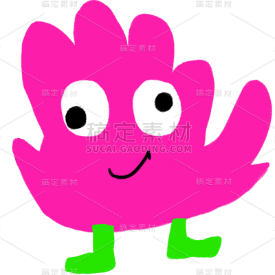 图标系列可爱彩色插画笑脸