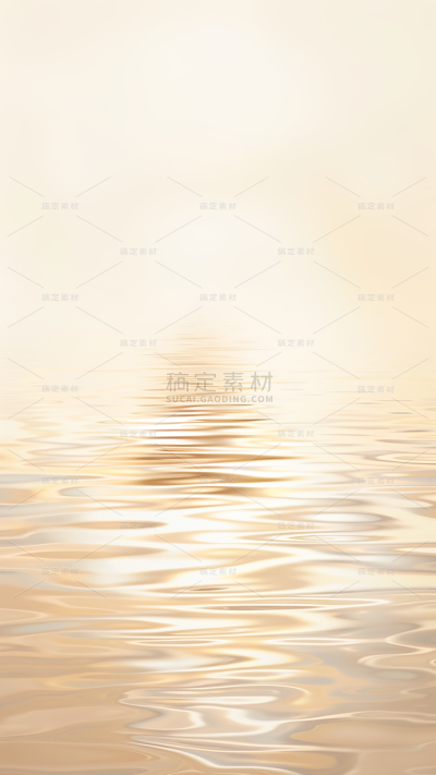 背景通用金色水面倒影背景图片素材