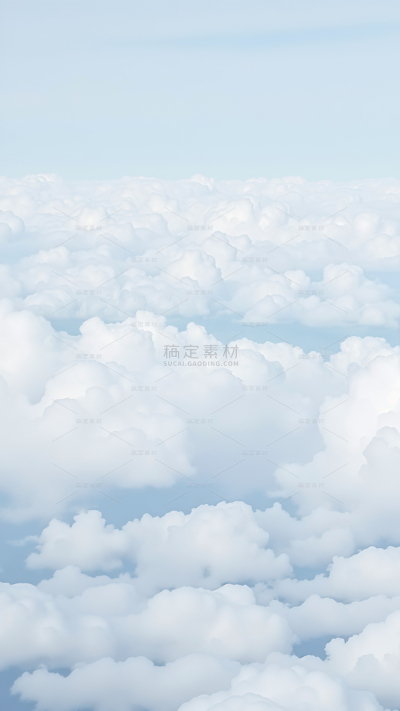 风光系列实景感蓝天云海背景