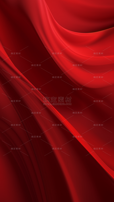 背景通用红色褶皱质感面料图片素材