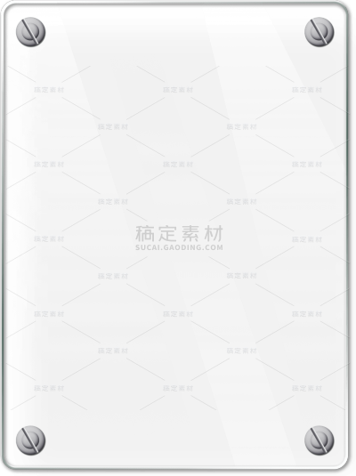 通用简约铆钉亚克力边框元素