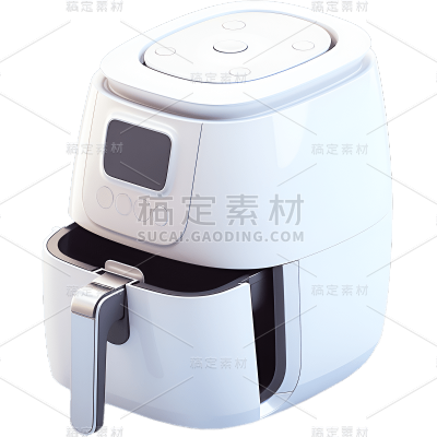 立体空气炸锅贴纸