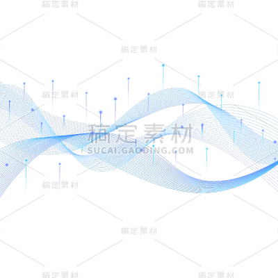 科技通用科技线条光效线条元素素材