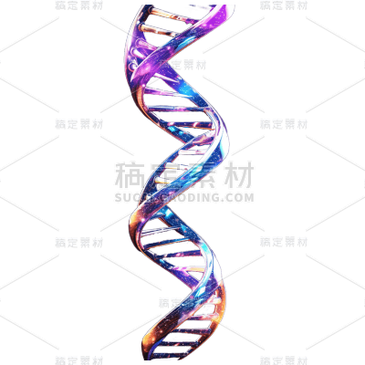 3D基因系列彩色染色体贴纸