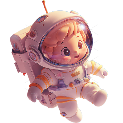 宇宙系列可爱宇航员人物
